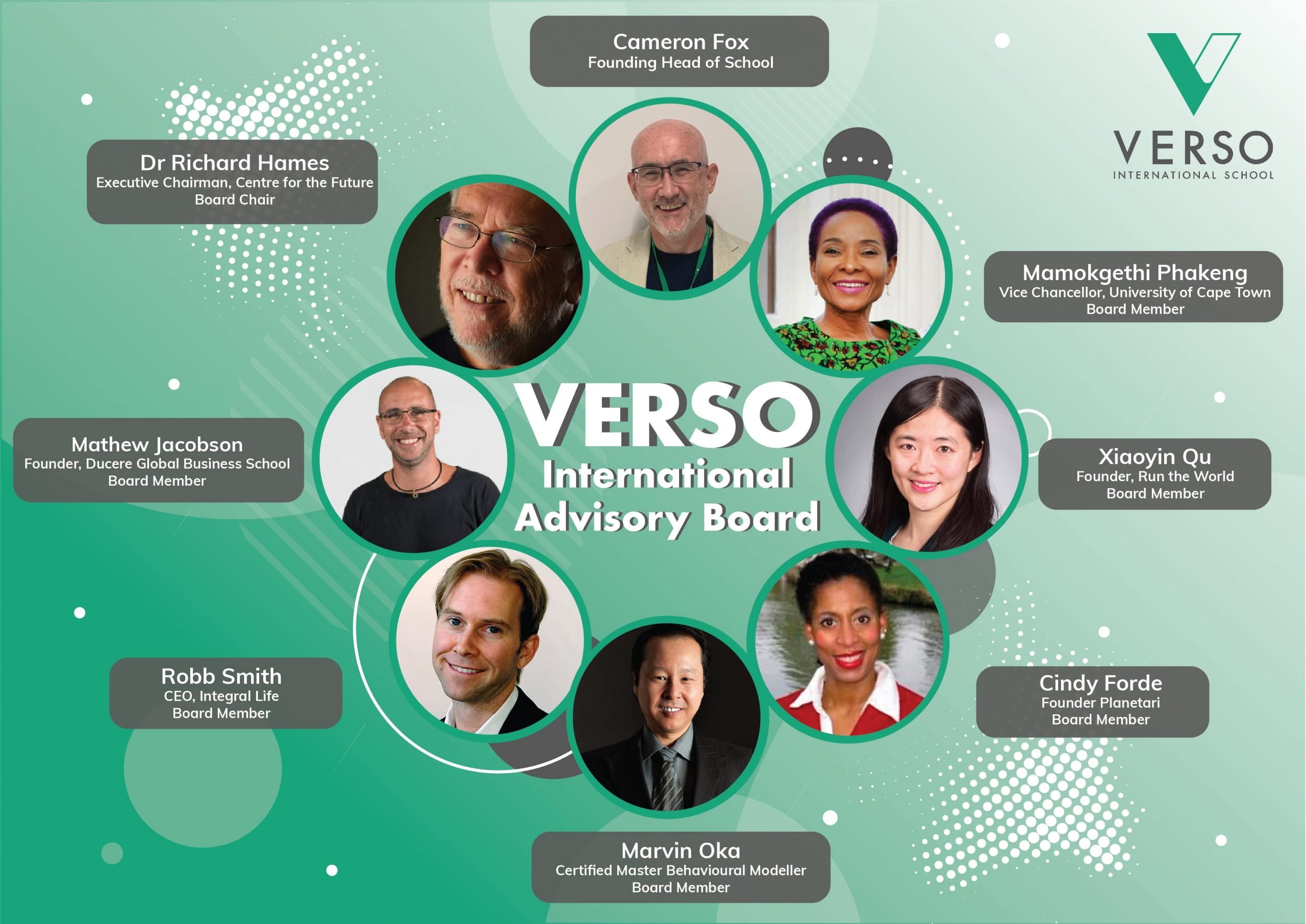 VERSO Announces International Advisory Board